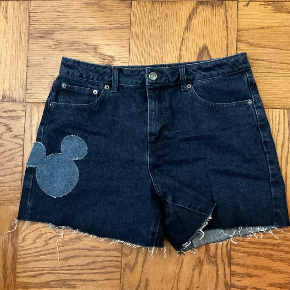 Forever 21 Mickey Mouse Denim Shorts Sz. 29